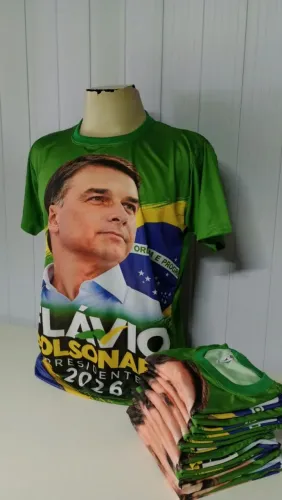 Camisa do Flávio bolsonaro sob encomenda