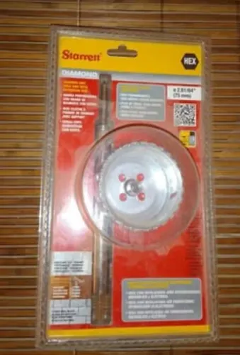 Serra Copo Diamantada Starrett 75mm