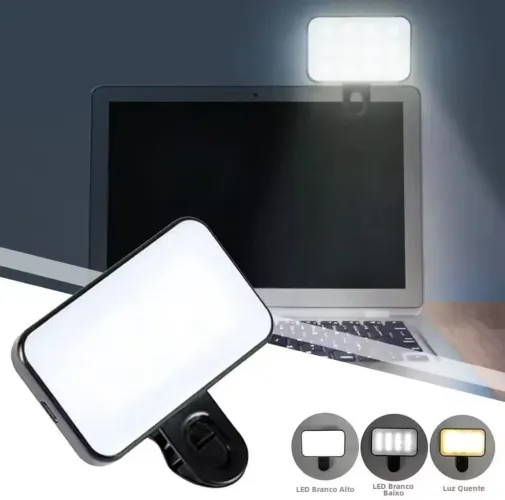 Luminária de preenchimento para selfie