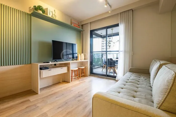 Apartamento Mobiliado com Vista Privilegiada para os Jardins em Pinheiros