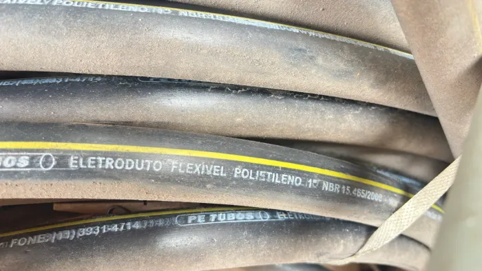Eletroduto flexível Polietileno 1?
