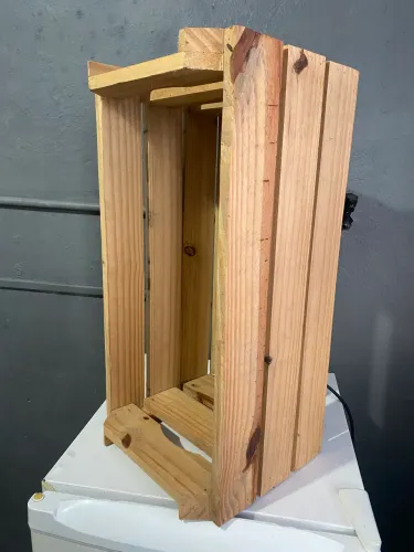 Caixote de madeira 80