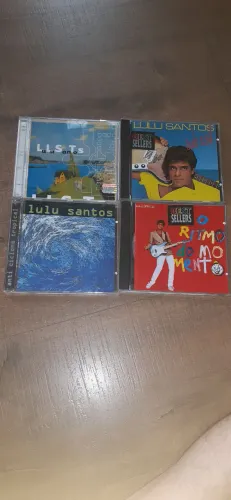 4 cds Lulu Santos