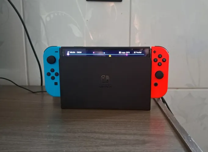 NINTENDO SWITCH OLED *D.E.S.B.L.O.Q.U.E.A.D.O* (SOMENTE A VISTA)