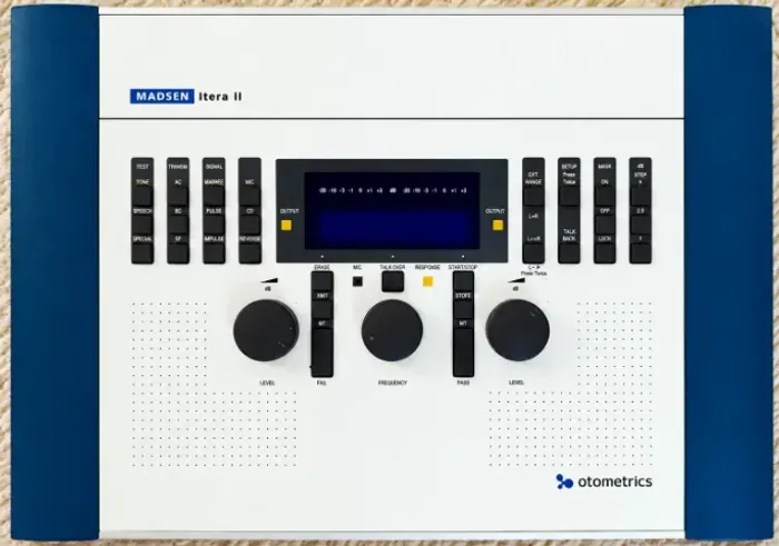 Oportunidade! Audiômetro Madsen Itera II e Cabine Audiométrica, seminovos