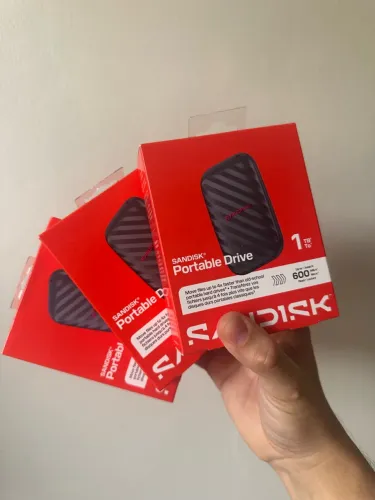 Ssd externo sandisk lançamento