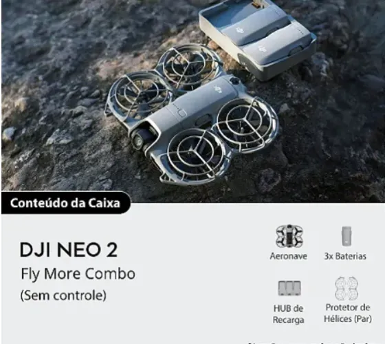 Drone DJI Neo 2 Fly more combo ( sem controle)