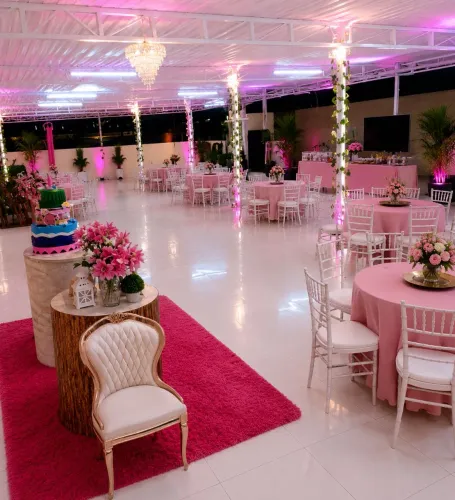 Espaço para festa