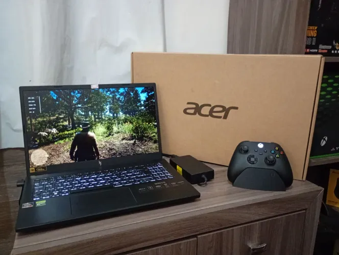Notebook Acer nitro v15 rtx 4050 ryzen 7