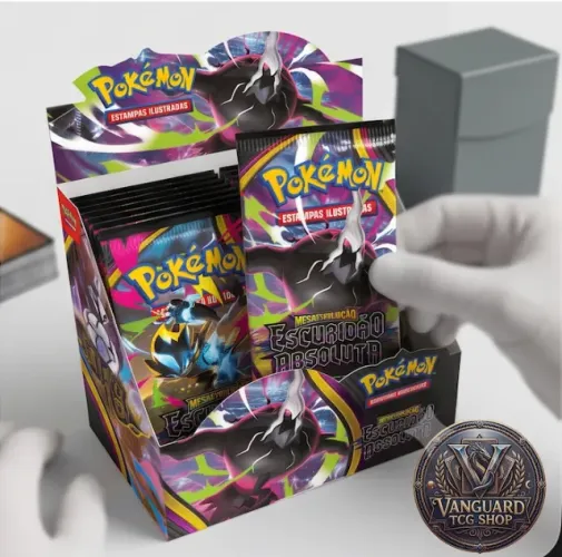 Box Display Pokémon Me05 Escuridão Absoluta