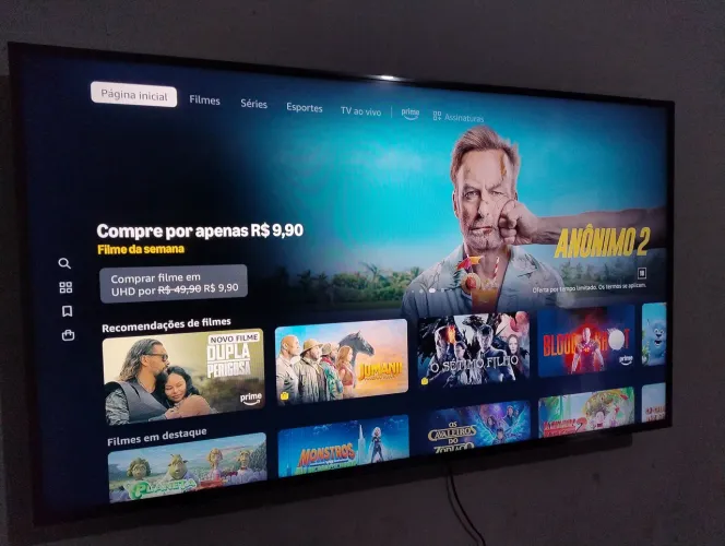 Tv 50 polegadas imagem 4K