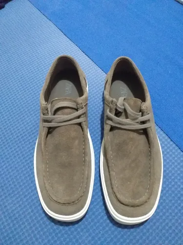 Sapato camurça ZARA