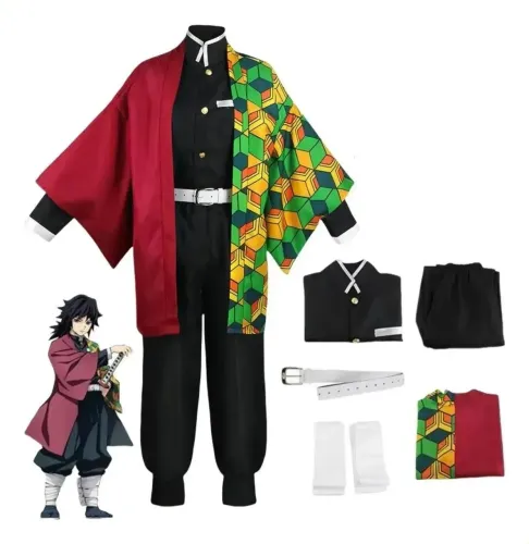 Fantasia De Anime De Cosplay De Demon Slayer Tomioka Giyuu