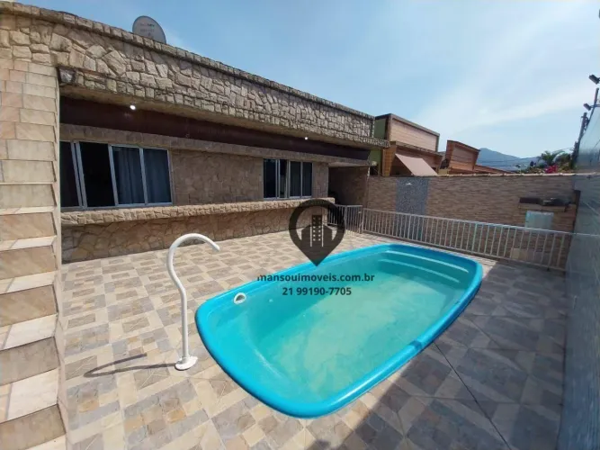 Casa linear com piscina e área gourmet - Vila Nova - CG