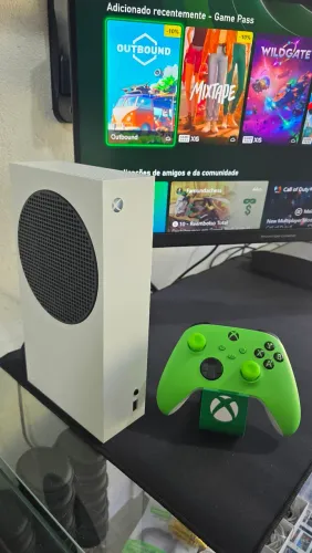 Console Xbox Series S seminovo, cabos e 1 controle Original Microsoft - Videogame, One X