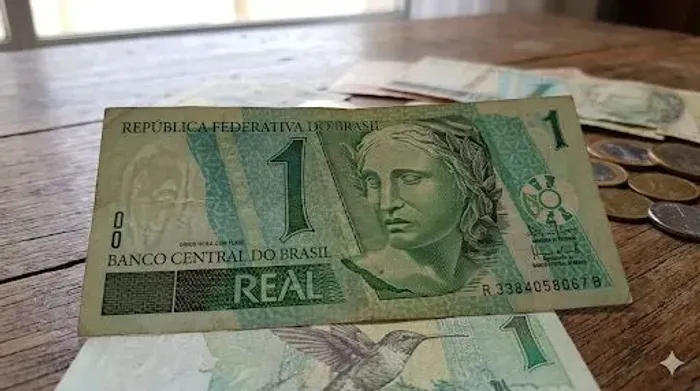 CÉDULA DE " 1 REAL" PARA COLECIONADOR