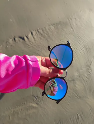 Óculos Rayban Round Fleck 