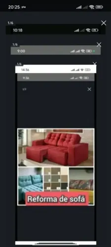 REFORMA-SE SOFA EM GERAL ORÇAMENTO PELO ZAPIU 75.99200.5484
