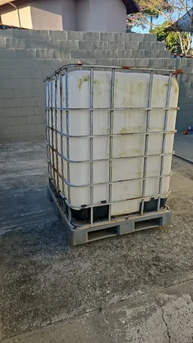 IBC 1.000 litros Container Reservatório gradeado