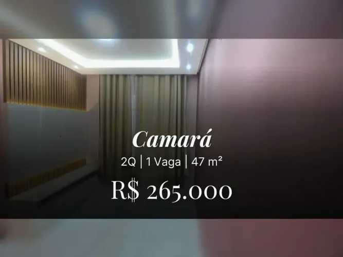 Camará: apartamento ideal com piscina e academia para toda a família!
