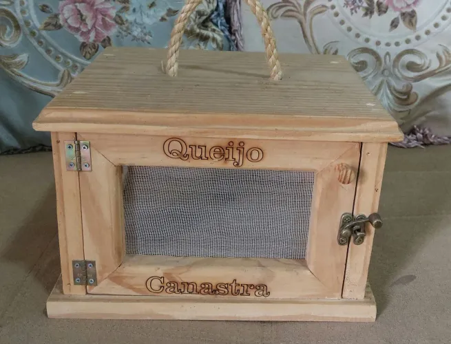 Queijeira maturador de queijo porta queijo com porta produto artesanal queijo canastra