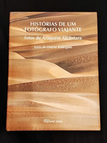 Livro história de um fotógrafo viajante em ótimo estado