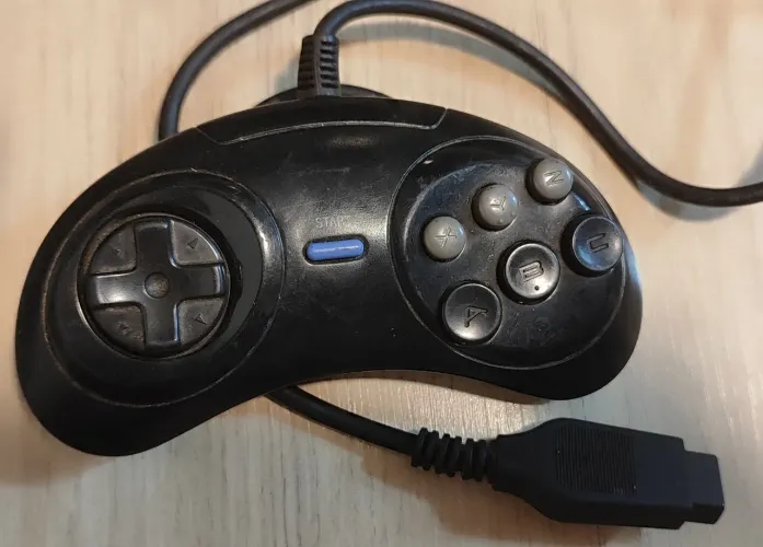 Controle master system 6 botões