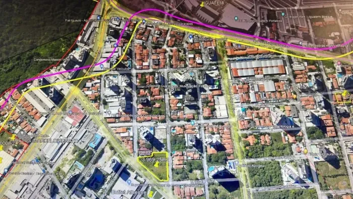 Terreno à venda, 3970 m² por R$ 14.689.000,00 - Guararapes - Fortaleza/CE