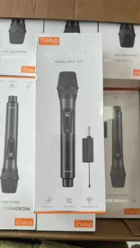 Microfone  sem Fio Gold 51F