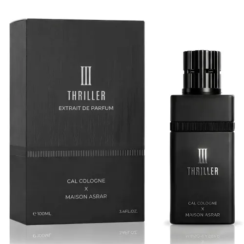 Perfume Maison Asrar III Thriller Extrait de Parfum Original Importado 