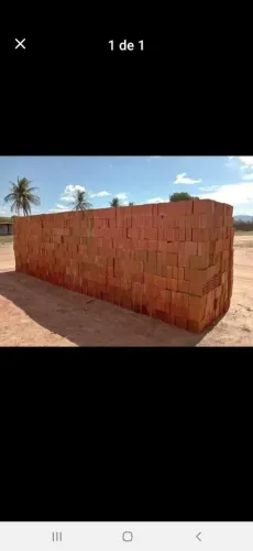 Tijolo furado de primeira entregamos na sua obra 