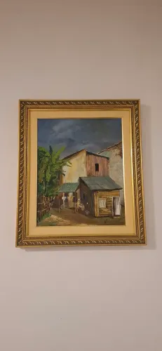 Quadros pintados a mão