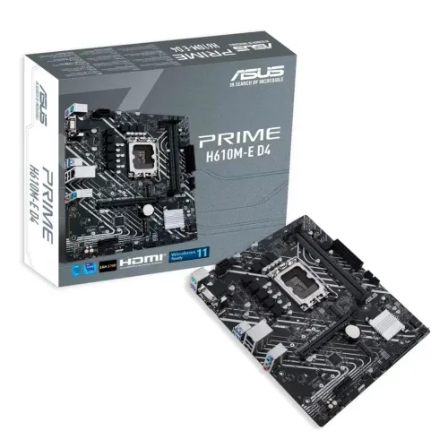 Kit Upgrade Gamer Intel Core i5 12400F + Placa Mãe Asus H610M + 8GB DDR4