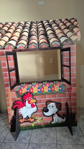 Casinha pra enfeitar a festa