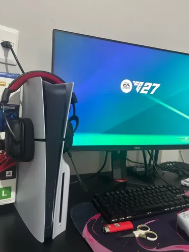 PlayStation 5 MÍDIA FÍSICA 1TB DE ARMAZENAMENTO