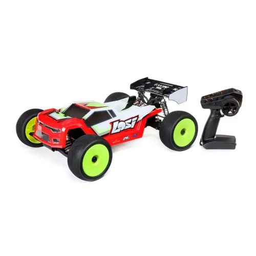 AUTOMODELO LOSI 1/8 8IGHT-XTE 4S 4WD BLX RACE TRUGGY CLEAR LOS04020