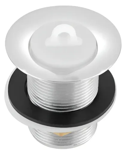 Válvula Para Tanque 1624 1.1/4 Cromada Bognar