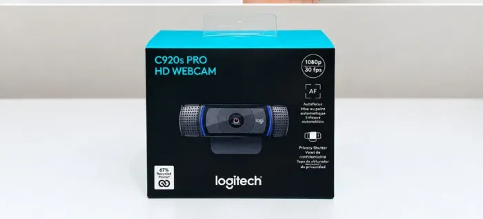 Webcam Logitech C920s Pro Full HD 1080p ?