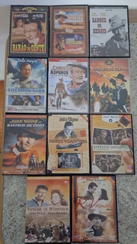 Para colecionadores em geral, clássicos de Western e musicais.
