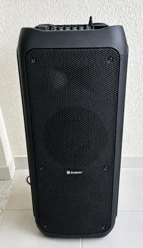Caixa de som Bluetooth Elegance 1000 Wats de potência