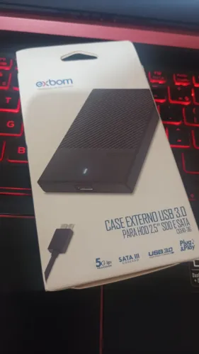Case para HD SSD externo nova lacrada