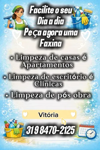 Faxina pós obra