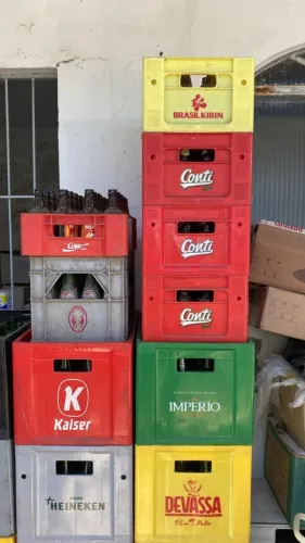 CAIXA P/ VASILHAMES 300, 600 E LITRAO - ENGRADADOS - GRADES