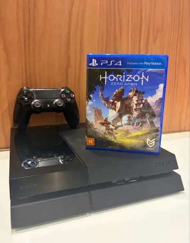 PlayStation 4 1TB + Controle Original + Jogo de Brinde