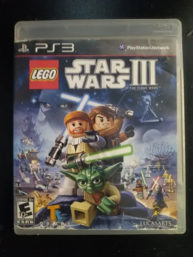 Jogo LEGO STAR WARS III PS3 ORIGINAL MIDIA FISICA