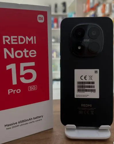 XIAOMI NOTE 15 PRO 5G 256/8 PROMOÇÃO ESPECIAL