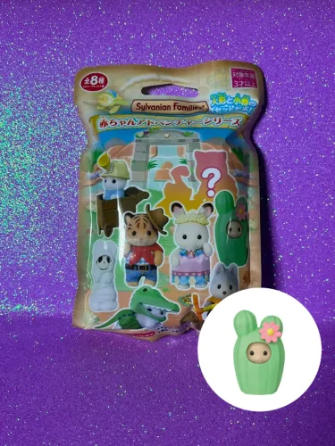 Sylvanian Families Blind Bag Adventure Importado Japão Coelho Cacto