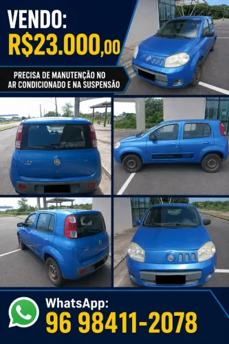 Fiat Uno Vivace/rua 1.0 EVO Fire Flex 8V 5P 2012