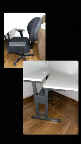Vendo mesa e cadeira para escritório