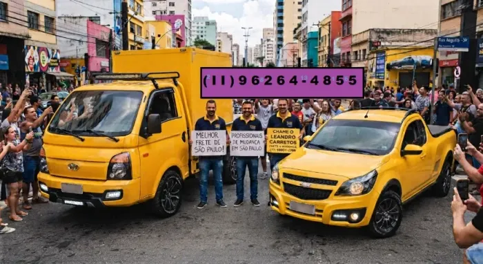 Serviços de carretos , fretes e Mudanças em sao paulo